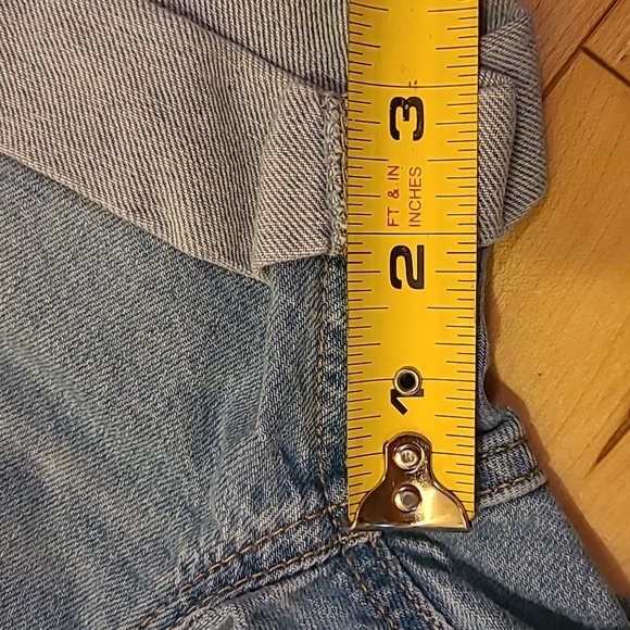 Gap girls size 14 Girlfriend short high rise jeans shorts - Picture 5 of 5